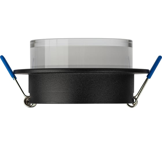 Декоративный встраиваемый светильник ЭРА DK107 BK MR16, GU5.3, черный Б0058397