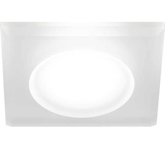 Декоративный встраиваемый светильник ЭРА DK104 WH MR16, GU5.3, белый Б0058391 1