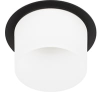 Декоративный встраиваемый светильник ЭРА DK106 BK MR16, GU5.3, черный Б0058428