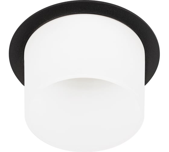 Декоративный встраиваемый светильник ЭРА DK106 BK MR16, GU5.3, черный Б0058428