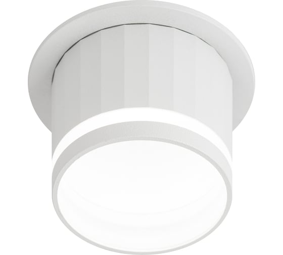 Декоративный встраиваемый светильник ЭРА DK111 WH MR16, GU5.3, белый Б0058430 1