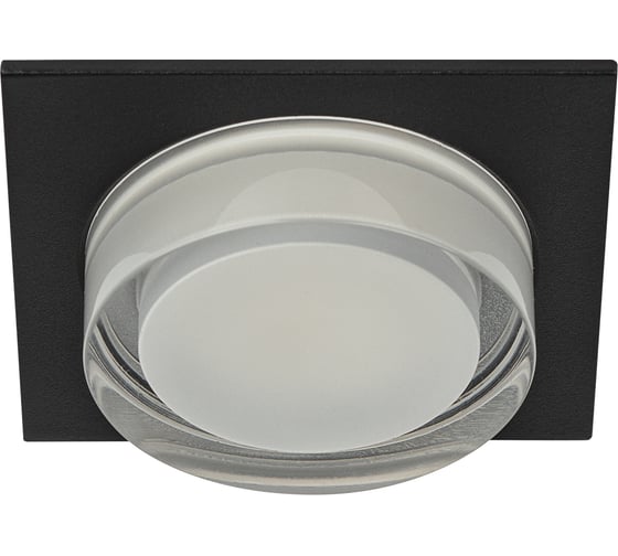 Декоративный встраиваемый светильник ЭРА DK108 BK MR16, GU5.3, черный Б0058399