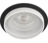 Светильник встраиваемый декоративный ЭРА DK95 BK под лампу MR16 GU5.3 черный Б0055591