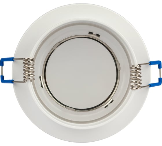 Декоративный встраиваемый светильник ЭРА DK99 WH MR16, GU5.3, белый Б0058393