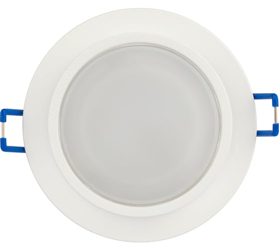 Декоративный встраиваемый светильник ЭРА DK99 WH MR16, GU5.3, белый Б0058393