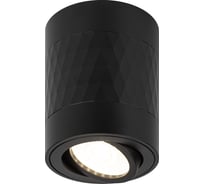 Настенно-потолочный светильник ЭРА спот OL33 BK MR16, GU10, IP20, черный Б0056378
