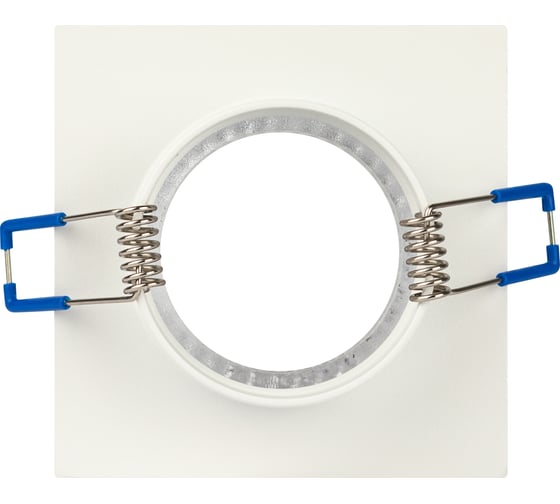 Декоративный встраиваемый светильник ЭРА DK110 WH/CL MR16, GU5.3, белый/прозрачный Б0058411