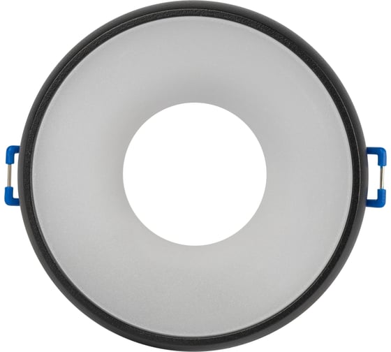 Декоративный встраиваемый светильник ЭРА DK100 BK MR16, GU5.3, черный Б0055589