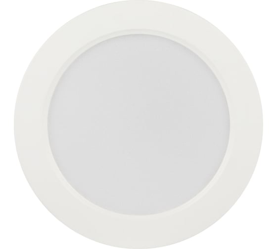 Встраиваемый светодиодный светильник ЭРА LED 17124K круглый, 12Вт, 4000К Б0057439