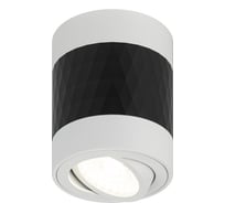Настенно-потолочный светильник ЭРА спот OL33 WH/BK MR16, GU10, IP20, черный, белый Б0056380