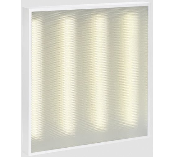 Светодиодный светильник IEK Lighting pro дво 2001d 45вт 6500к ip40 588x588мм грильято призма dali LTP-DVO0-2001D-45-65-K01