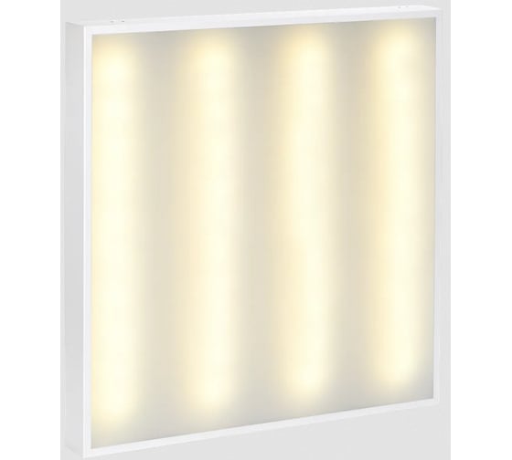 Светодиодный светильник IEK Lighting pro дво 2001d 45вт 3000к ip40 588x588мм грильято опал dali LTP-DVO1-2001D-45-30-K01