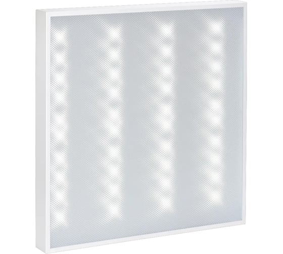 Светодиодный светильник IEK Lighting pro дво 1001d 45вт, 5000к, ip40, 595x595мм, призма, dali LTP-DVO0-1001D-45-50-K01