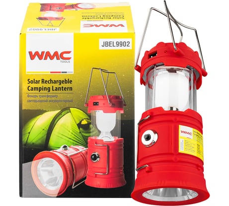 Фонарь-трансформер светодиодный аккумуляторный WMC TOOLS WMC-JBEL9902(50611)