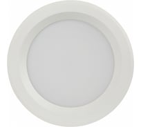 Встраиваемый светодиодный светильник ЭРА даунлайт SDL109030KW35 круглый, 35Вт, 3000K, 3150Лм, D225x65, алюминий Б0049701