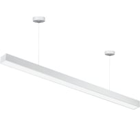 Светильник LED Geometria ЭРА SPO-116-W-40K-024 Block 24Вт 4000K 1900Лм IP40 1200х70х40 белый подвесной Б0058866