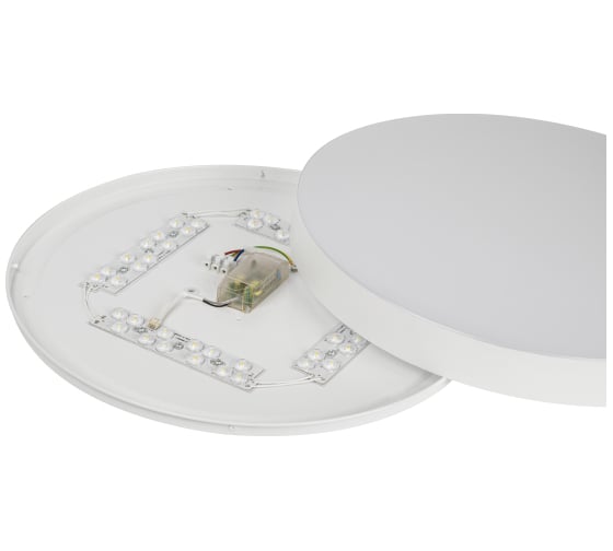 Светодиодный потолочный светильник ЭРА SPB660RC Relict WH с ДУ 60Вт, 3000-6500К, Белый Б0059496
