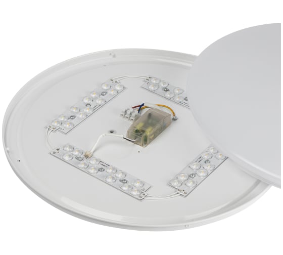 Светодиодный потолочный светильник ЭРА SPB660RC SOFT 48 круглый, с ДУ 60Вт, 3000-6000К Б0057946