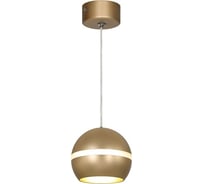 Подвесной светильник (подвес) ЭРА PL21 GD GX53, потолочный, цилиндр, золотой Б0058506
