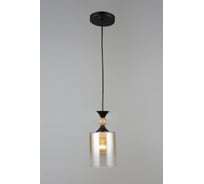 Подвесной светильник Мелодия Света PS8717-1 BK+Wood 000060439