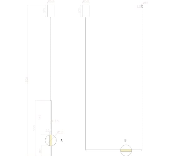 Подвесной светильник ARTE LAMP furud A2124SP-1BK