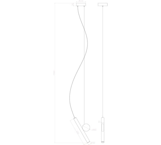 Подвесной светильник ARTE LAMP beemim A2090SP-1BK