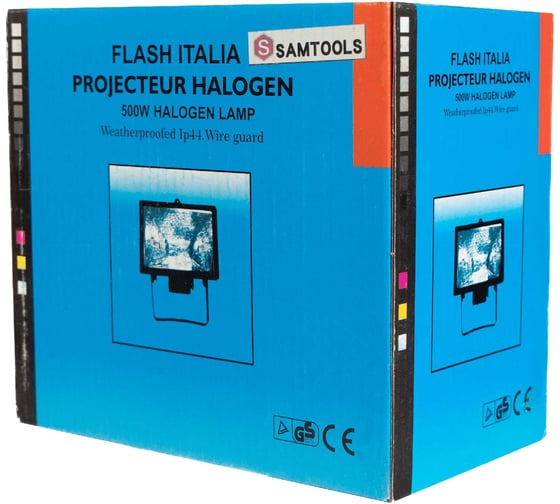 Галогеновый алюминиевый прожектор SAMGRUPP 500 Вт ip44 SAMC-059000500