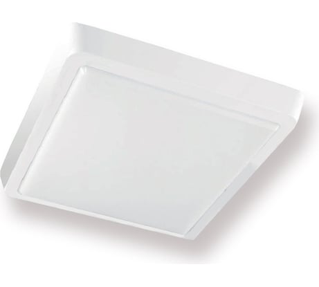 Светодиодный настенно-потолочный светильник Фарлайт накладной спо profi 15 вт 4000к 216x216 ip44 квадрат FAR002243