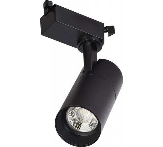 Трековый светодиодный светильник IEK Lighting дто 1301 10вт, 4000к, однофазный, 24 градусов, черный LT-DSO0-1301-10-40-K02 1