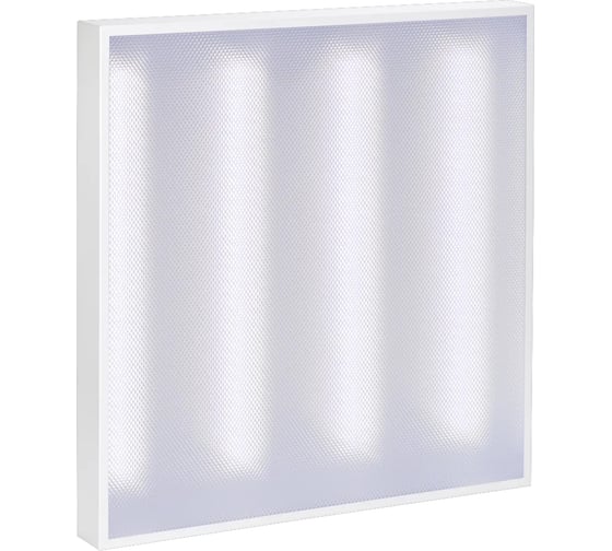 Светодиодный светильник IEK Lighting pro дво 2001 45вт, 6500к, ip40, 588x588мм, грильято, призма LTP-DVO0-2001-45-65-K01