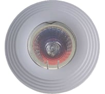 Гипсовый декоративный cветильник Светкомплект RD116 WH AZТ28 белый azt28wh