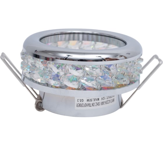 Светильник Светкомплект AG 61 CHR/PEARL с декоративным стеклом AG61CHR/PEARL