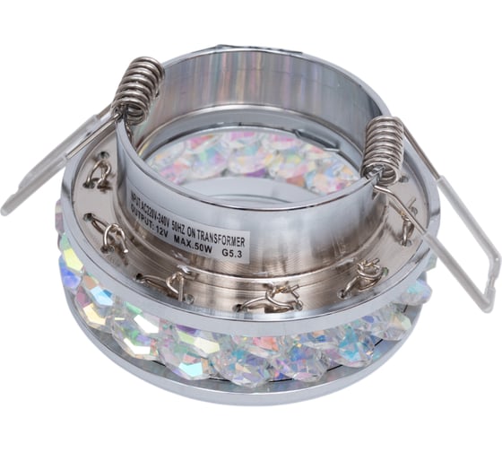 Светильник Светкомплект AG 61 CHR/PEARL с декоративным стеклом AG61CHR/PEARL