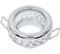 Светильник Светкомплект AG 61 CHR/WH с декоративным стеклом AG61CHR/CL