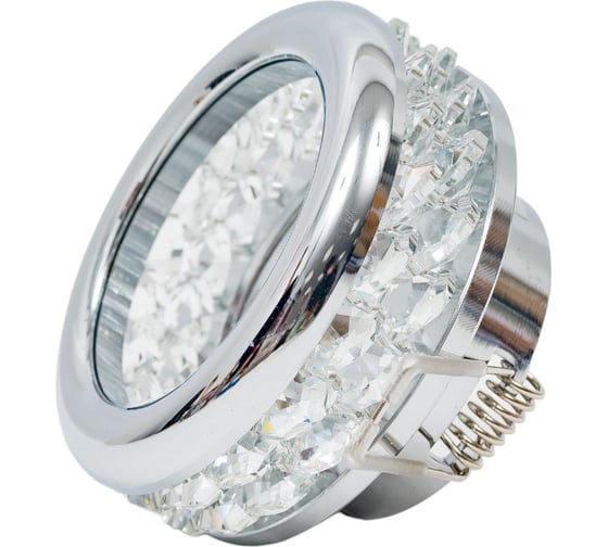 Светильник Светкомплект AG 61 CHR/WH с декоративным стеклом AG61CHR/CL