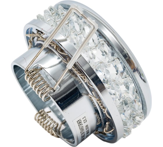Светильник Светкомплект AG 61 CHR/WH с декоративным стеклом AG61CHR/CL