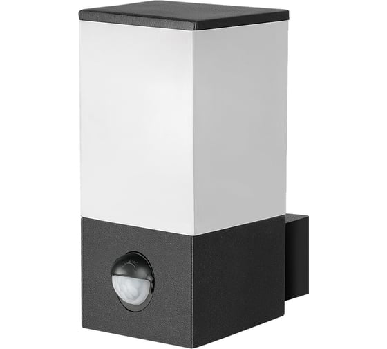 Уличный настенный светильник ARTE LAMP plate A3711AL-1BK
