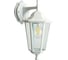 Садово-парковый светильник FERON 6102/PL6102 шестигранный на стену вниз 60W E27 230V, белый 11053 5