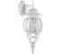 Садово-парковый светильник FERON 8102 100W 230V E27 160х220х450мм белый 11097 1