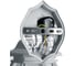 Садово-парковый светильник FERON 8102 100W 230V E27 160х220х450мм белый 11097 3
