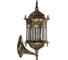Садово-парковый светильник FERON PL112 60W, 230V, E27, 205х240х470мм, черное золото, на стену, вверх ОТК 11303 1