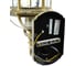 Садово-парковый светильник FERON PL130 60W 230V E27 205х230х510мм черное золото 11334 8