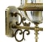 Садово-парковый светильник FERON PL130 60W 230V E27 205х230х510мм черное золото 11334 9