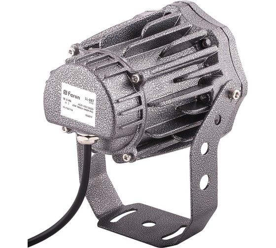 Светодиодный прожектор FERON LL-886 D90xH115, IP65 10W 85-265V, теплый белый 32149