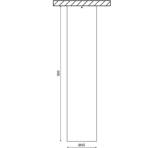 База светильника SWG VILLY (long), накладной 3000К, 15Вт, цвет Черный VL-BASE2-BL-WW