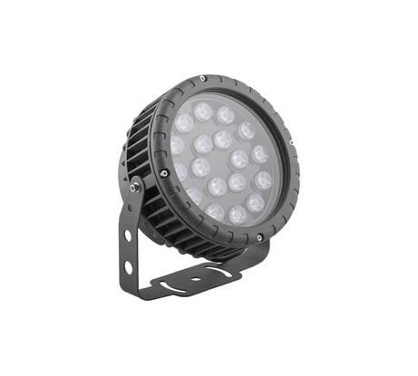 Светодиодный прожектор FERON LL-884 D180xH230, IP65 18W 85-265V, RGB 32145