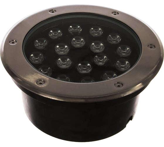 Тротуарный светильник FERON SP2707 18LED холодный белый, 18W, 200хH90mm, IP67 32135