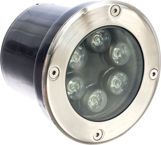 Тротуарный светильник FERON SP4112 6LED холодный белый, 6W, 120хH90mm вн.диаметр: 104mm, IP67 32016