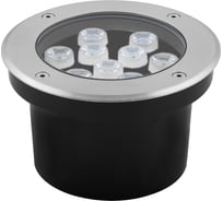 Тротуарный светильник FERON SP4113 9LED холодный белый, 9W, 160хH90mm, вн. диаметр: 140mm, IP67 32019