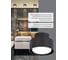 Потолочный светильник FERON HL367 Barrel AURA 12W, 230V, GX53, черный IP20 48406 8